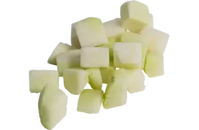 Koolrabi brunoise 20mm zak 1kg